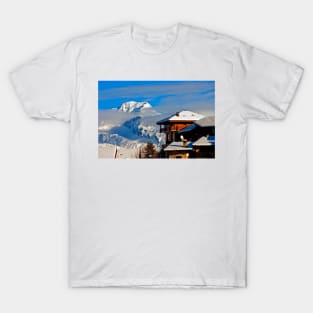 Mont Blanc Peisey-Vallandry Les Arcs French Alps France T-Shirt